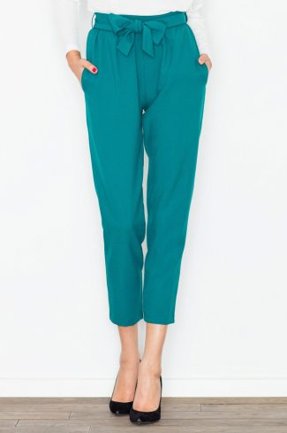 green Women trousers model 77114 Figl