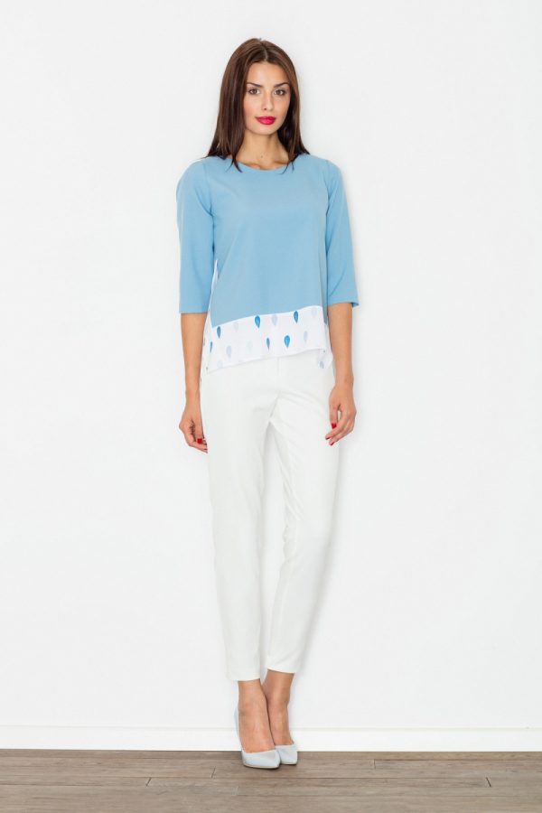 blue Blouse model 77128 Figl