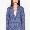 Navy Blue Jacket in Jackets, Vests For Women with Polyester
