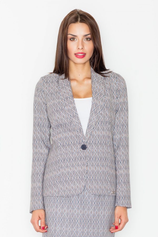 Multicolor Jacket in Jackets, Vests For Women with Polyester