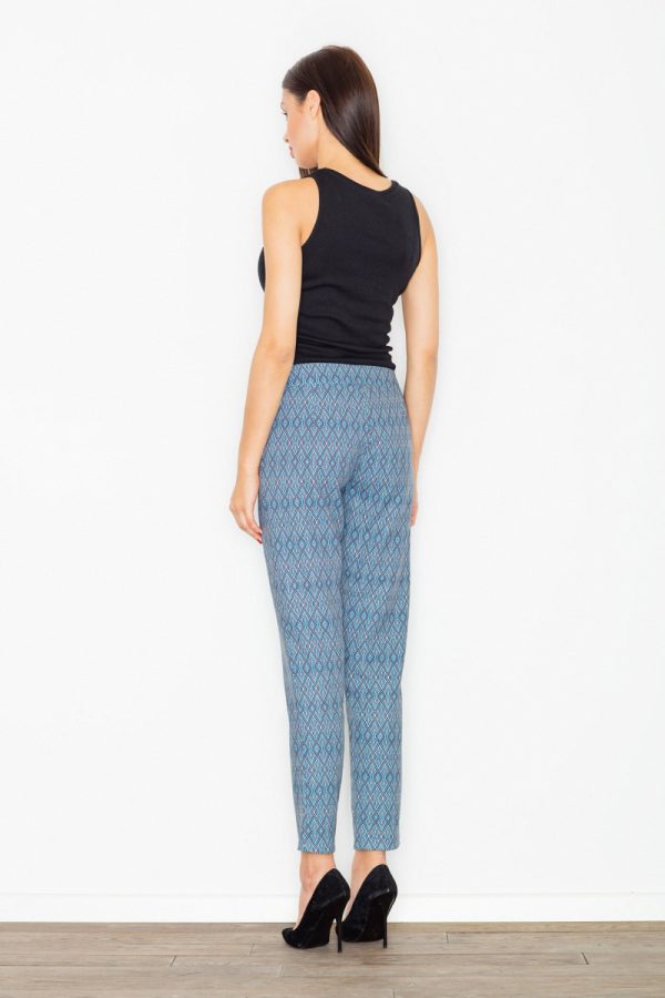 Multicolor Women Trousers in Formal Trousers For Ladies with Polyester
