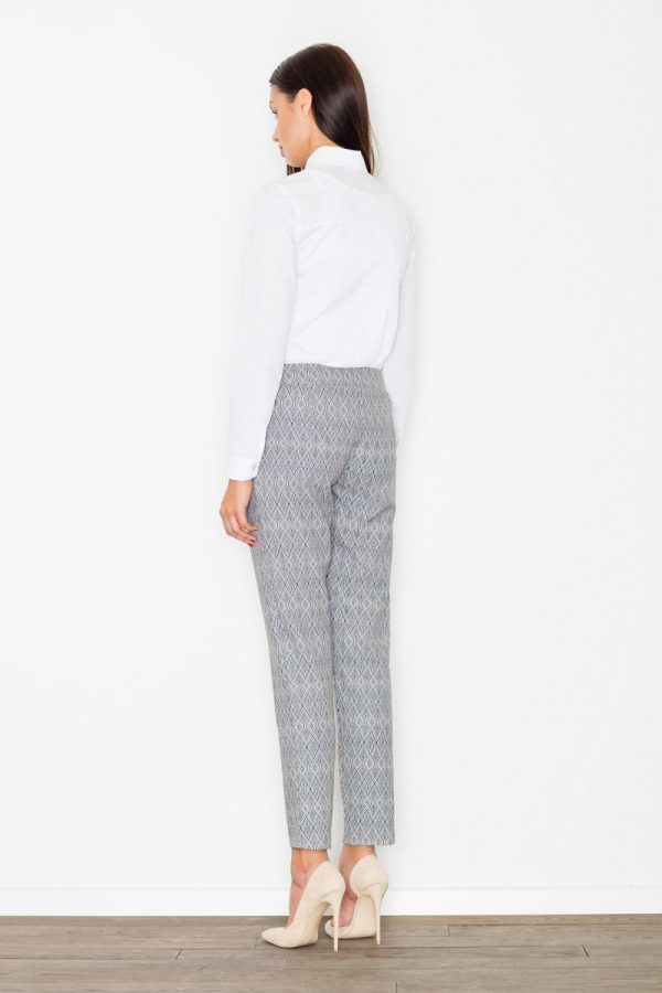 Multicolor Women Trousers in Formal Trousers For Ladies with Polyester