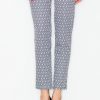 Multicolor Women Trousers in Formal Trousers For Ladies with Polyester