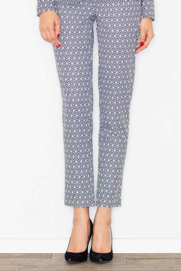 Multicolor Women Trousers in Formal Trousers For Ladies with Polyester