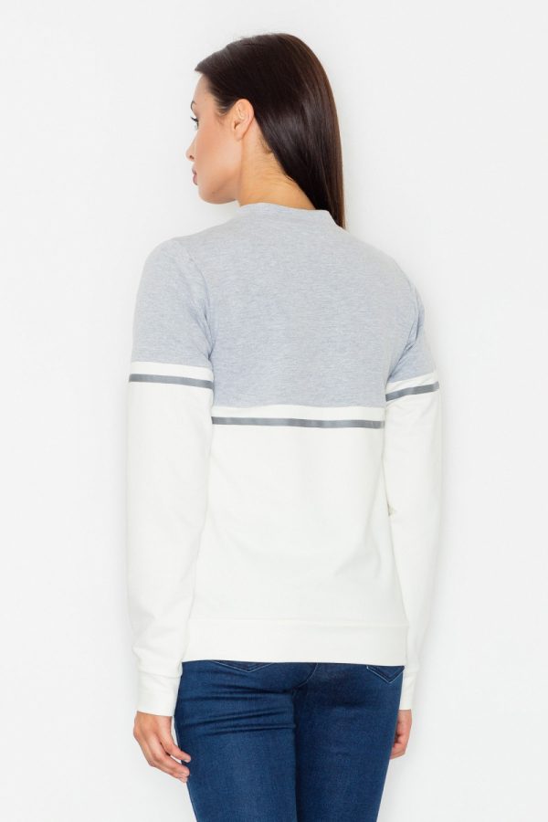 grey Sweatshirt model 77144 Figl
