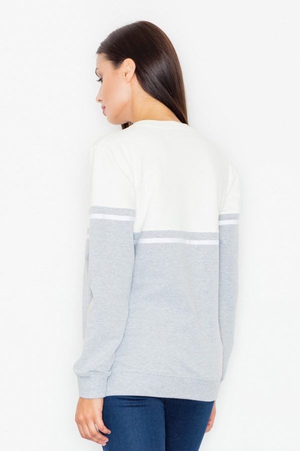 grey Sweatshirt model 77146 Figl