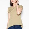 Green Blouse in Women`s Blouses, Tunics with Spandex, Polyester and Viscose