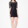 Black Evening Dress in Evening Dresses with Spandex and Polyester
