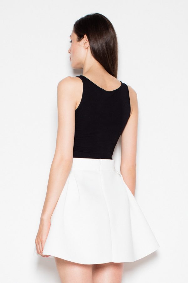 Beige Skirt in Skirts with Polyester