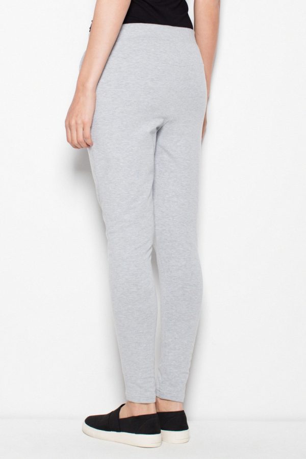 Grey Tracksuit Trousers in Women`s Tracksuit Bottoms, Sports Pants with Cotton and Spandex