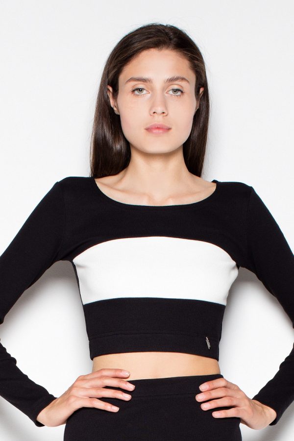 Black Set in Skirts with Cotton and Spandex