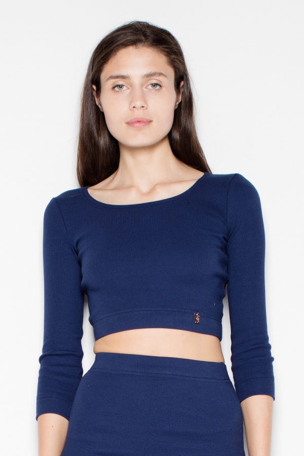 Navy Blue Set in Skirts with Cotton and Spandex