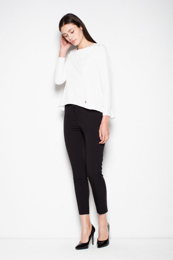Beige Blouse in Women`s Blouses, Tunics with Polyester and Viscose