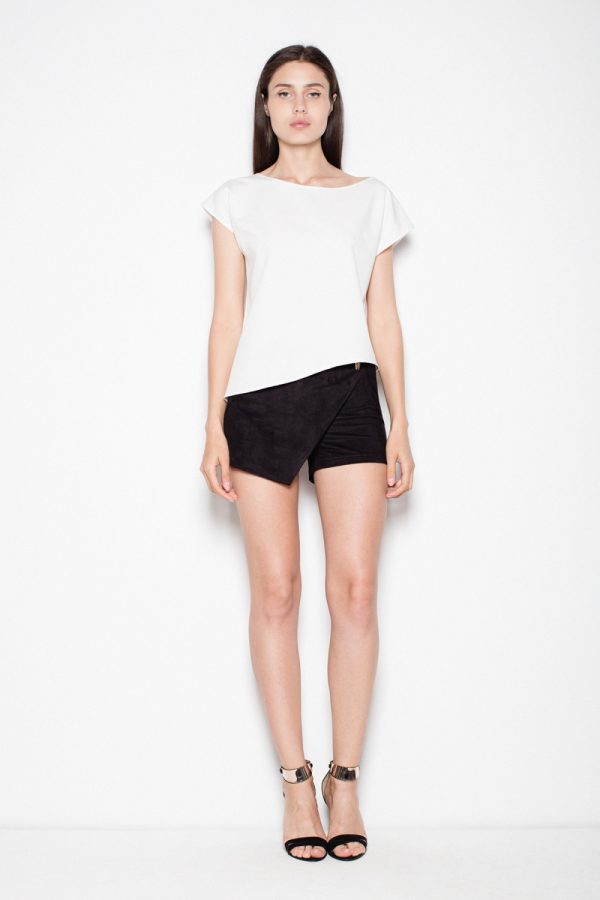Beige Blouse in Women`s Blouses, Tunics with Polyester and Viscose
