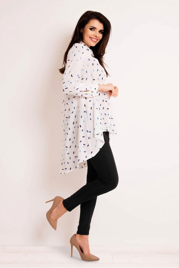blue Long sleeve shirt model 80743 Infinite You
