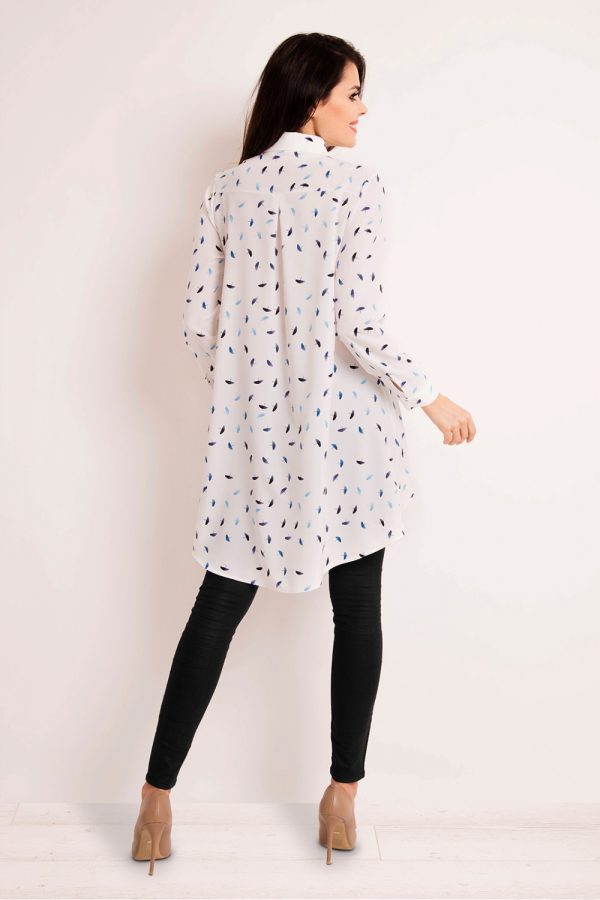blue Long sleeve shirt model 80743 Infinite You