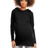 216287 Black Maternity Sweatshirt in Bluza Ciążowa with Cotton