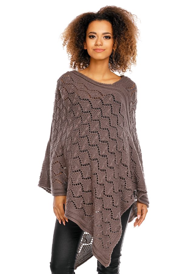 brown Pregnancy cardigan model 94516 PeeKaBoo