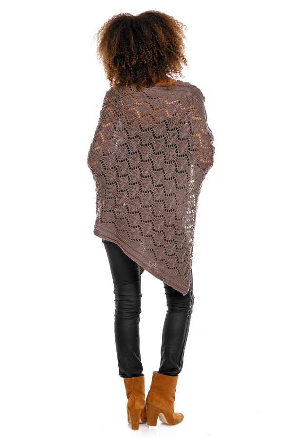 brown Pregnancy cardigan model 94516 PeeKaBoo