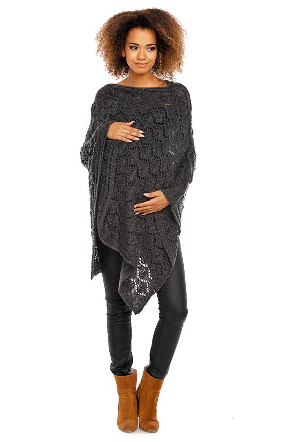 grey Pregnancy cardigan model 94517 PeeKaBoo