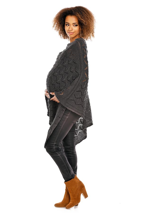 grey Pregnancy cardigan model 94517 PeeKaBoo