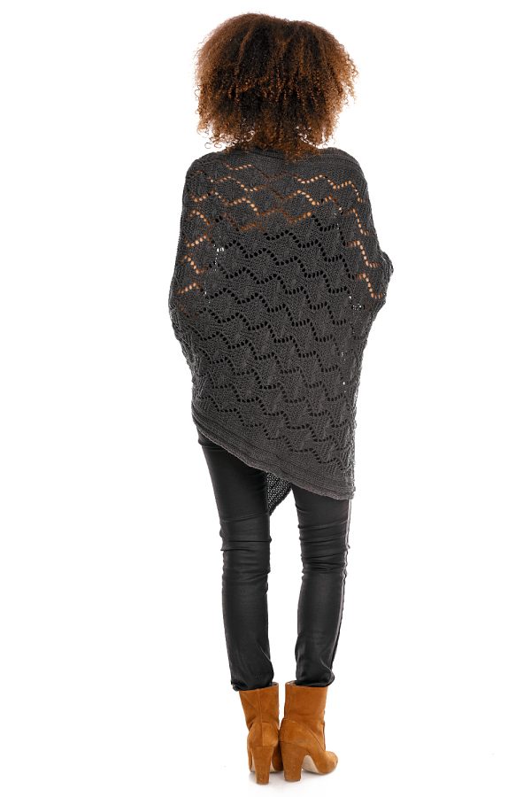 grey Pregnancy cardigan model 94517 PeeKaBoo