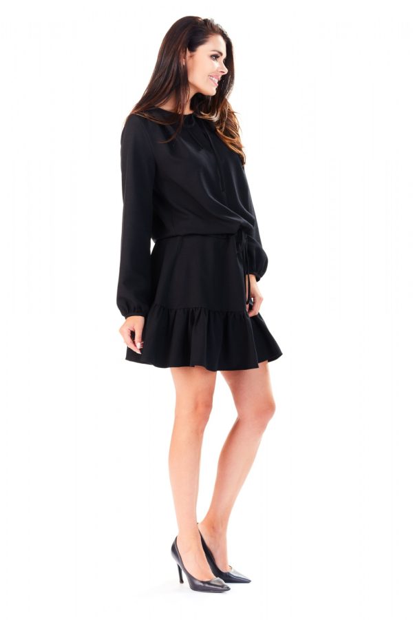 Black Daydress in Day Dresses with Len and Polyester