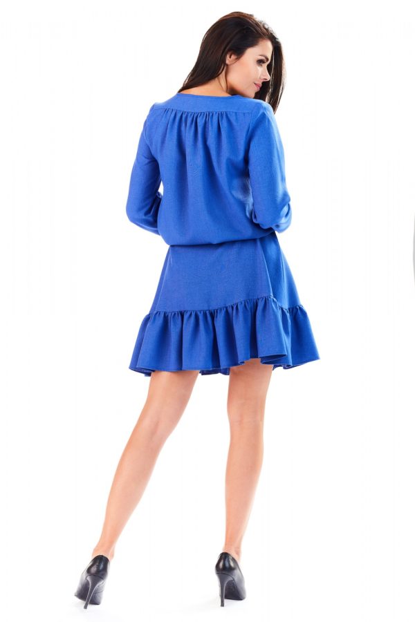 Blue Daydress in Day Dresses with Len and Polyester