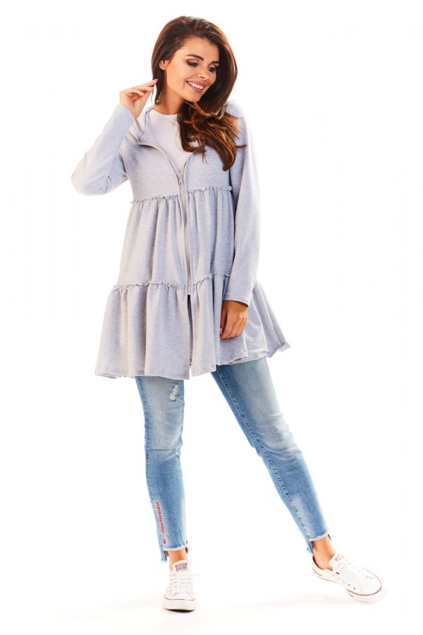 grey Sweatshirt model 104142 Infinite You