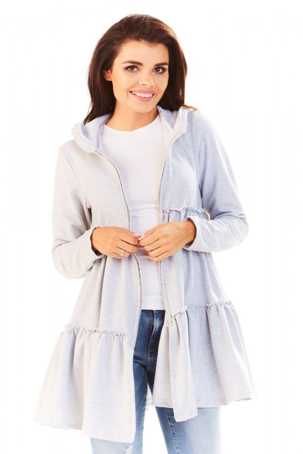 grey Sweatshirt model 104142 Infinite You