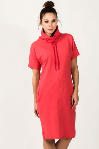 Pink Daydress 2 in Cotton and Polyester