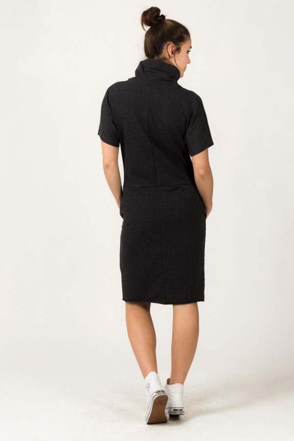 Grey Daydress 7 in Cotton and Polyester