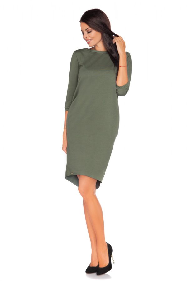 Green Daydress 5 in Cotton, Spandex and Polyester