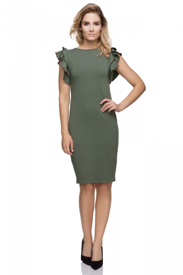 Green Evening Dress in Evening Dresses with Spandex, Nylon and Viscose