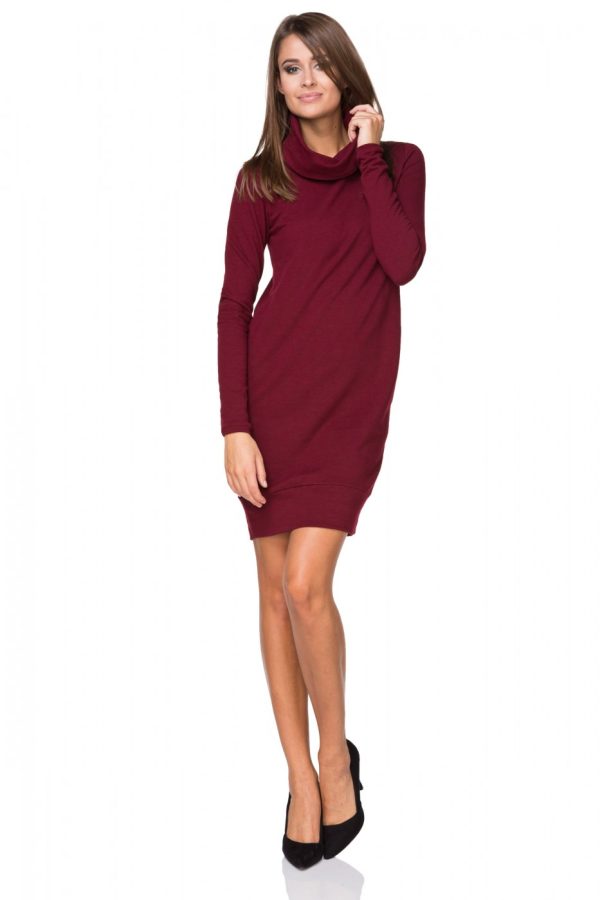 Red Daydress in Day Dresses with Cotton and Polyester