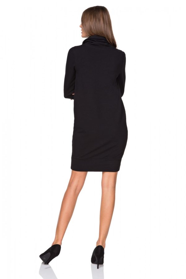Black Daydress in Day Dresses with Cotton and Polyester