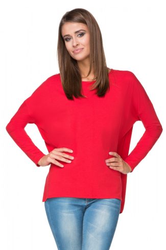Red Sweatshirt 3 in Cotton, Spandex and Polyester