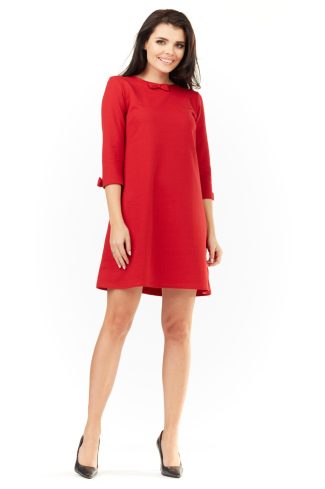 306270 red Daydress model 109874 Infinite You