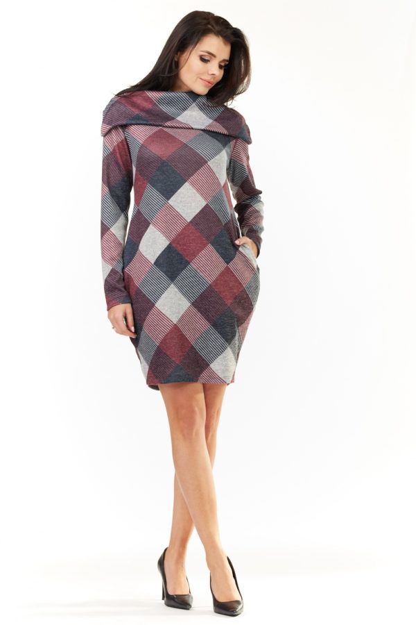 Multicolor Daydress in Day Dresses with Spandex, Polyester and Viscose