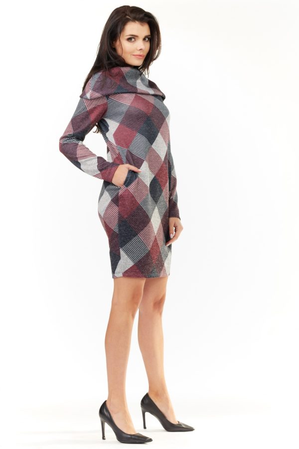 Multicolor Daydress in Day Dresses with Spandex, Polyester and Viscose