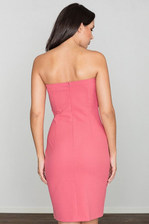 Pink Cocktail Dress in Formal Dresses, Cocktail Dresses with Polyester