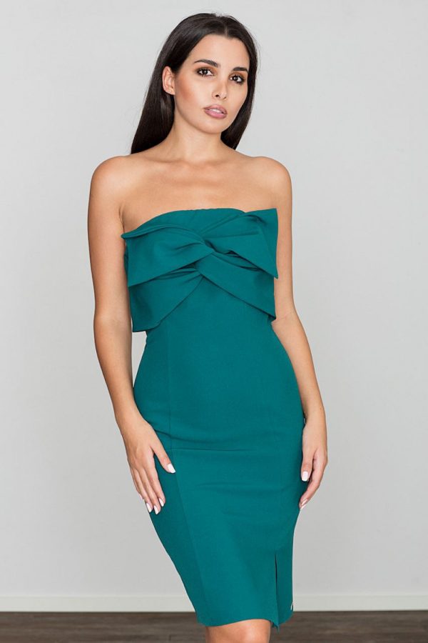 Green Cocktail Dress in Formal Dresses, Cocktail Dresses with Polyester