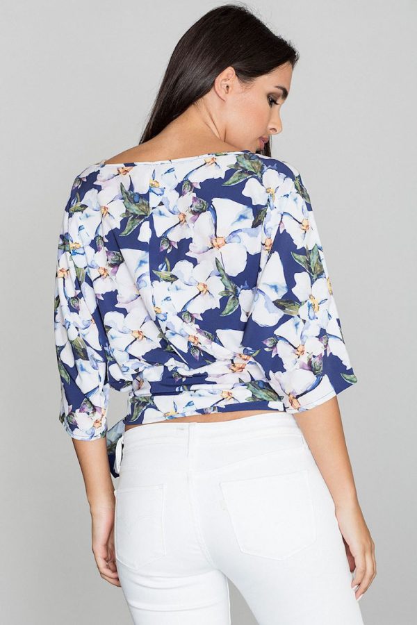 blue Blouse model 111056 Figl