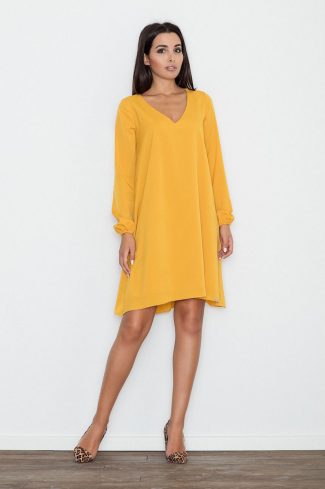 yellow Daydress model 111069 Figl