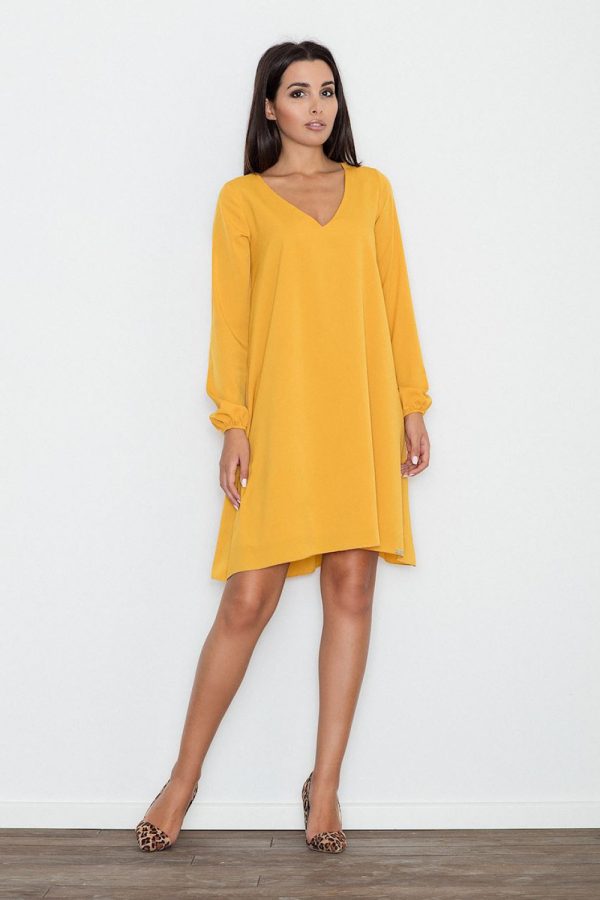 yellow Daydress model 111069 Figl