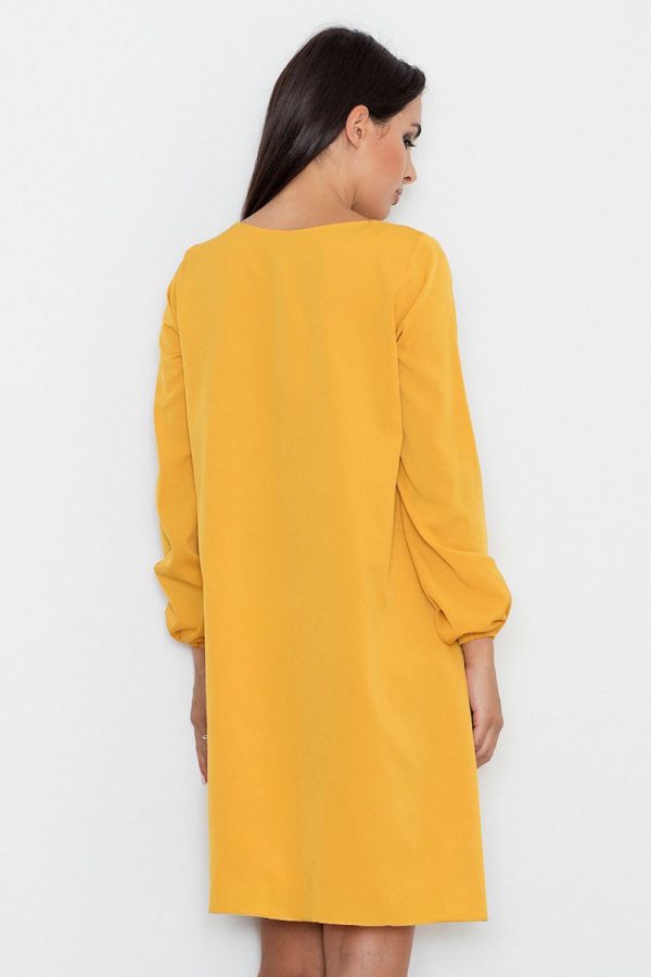 yellow Daydress model 111069 Figl