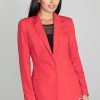 Red Jacket in Jackets, Vests For Women with Polyester and Viscose