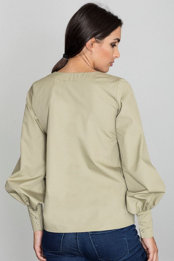 green Blouse model 111085 Figl