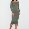 Green Evening Dress in Evening Dresses with Spandex and Viscose
