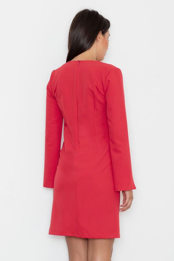 red Daydress model 111129 Figl